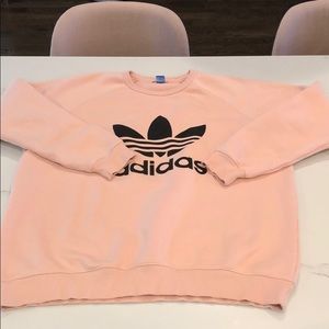Adidas Crew Neck Sweatshirt Pink XXL
